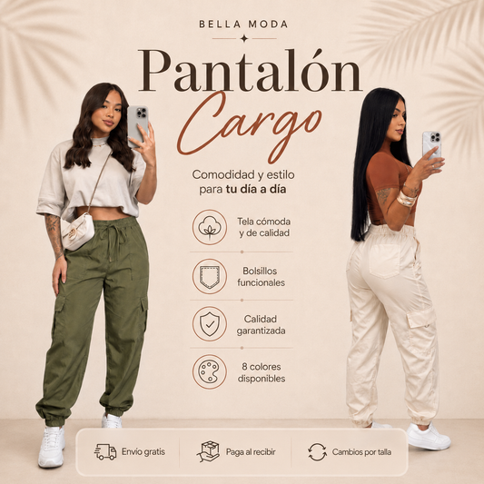Pantalón Cargo