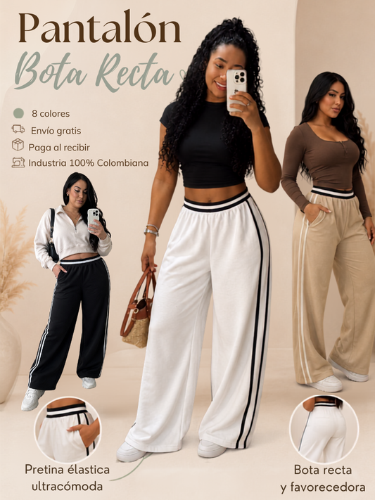 Pantalón Bota recta