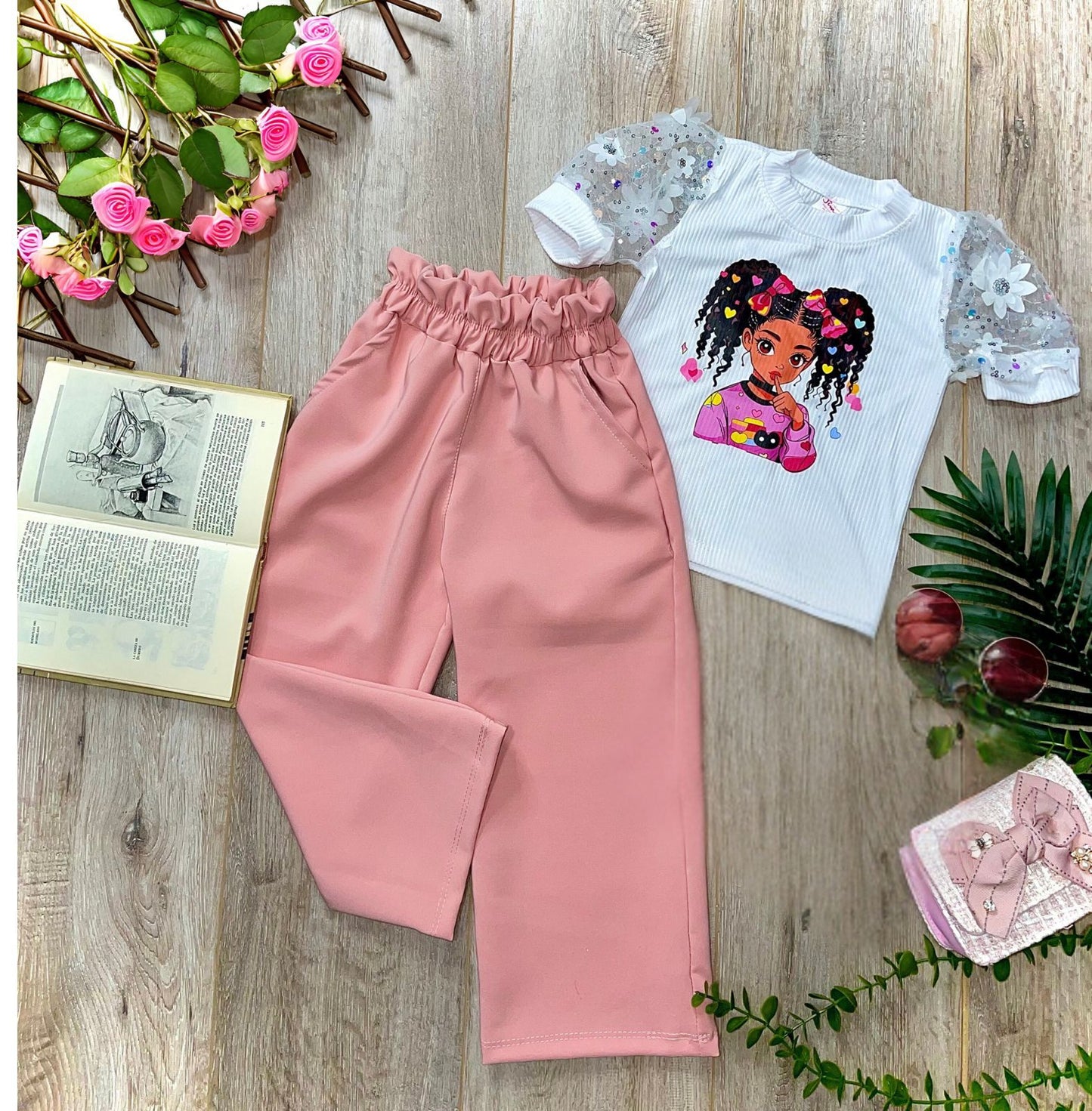 CONJUNTO PANTALON Y BLUSA